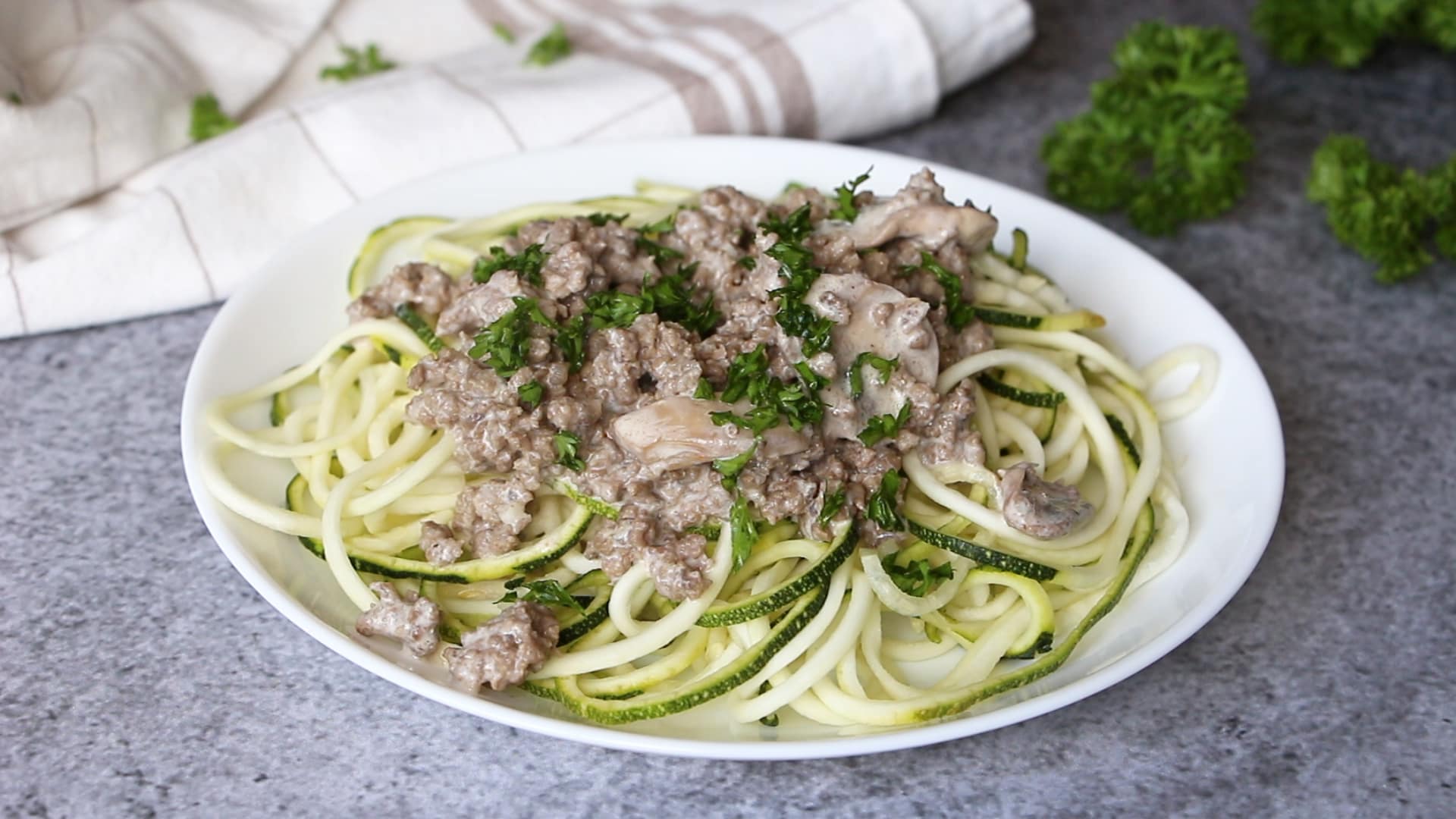 Healthy Beef Stroganoff